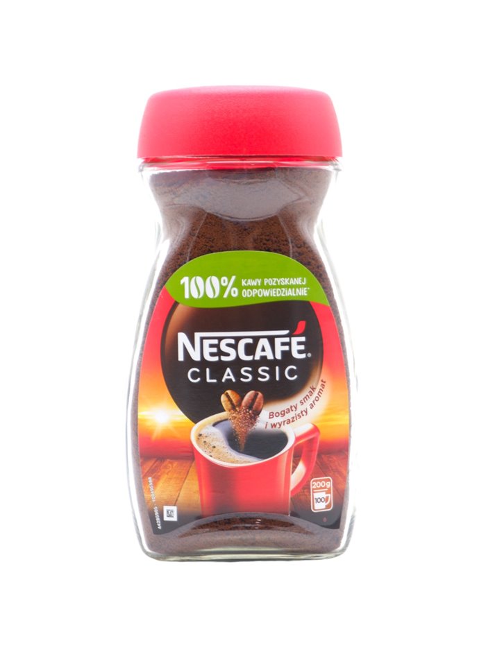 31560 - Nescafé Clásico (Kawa) - 200g(7 oz). (6 Pack) - Box:  - Loc: G4