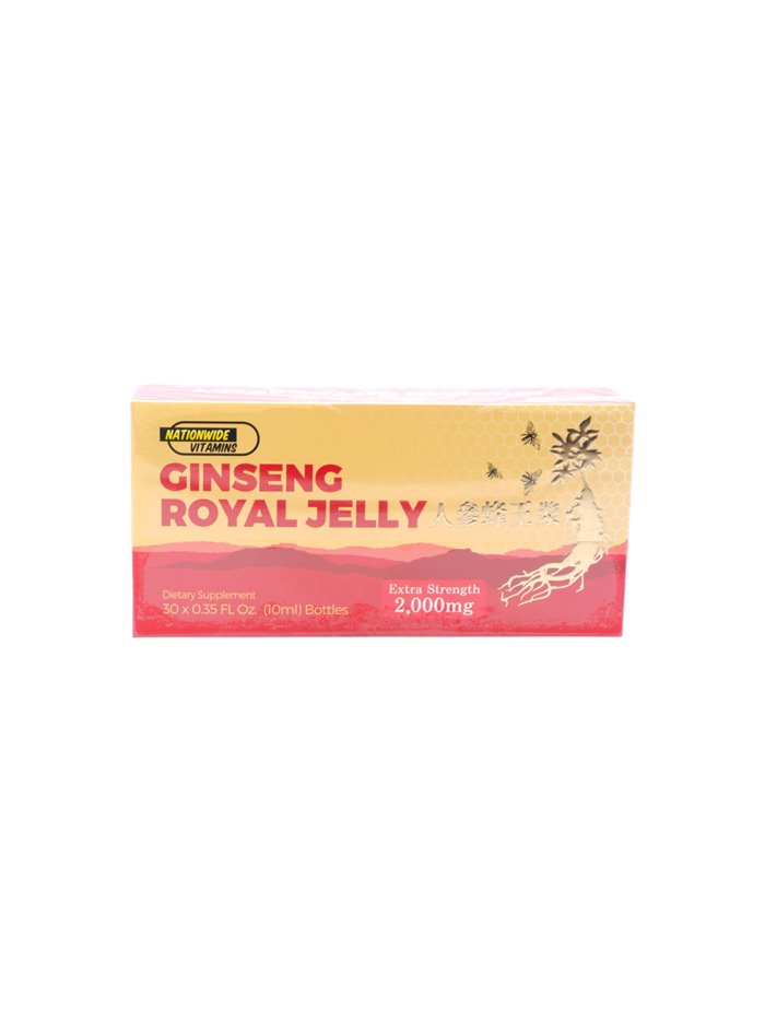 31566 - Ginseng Royal Jelly Extract (Red(, 10 ml - 30 Bottles - Box:  - Loc: C.J.2