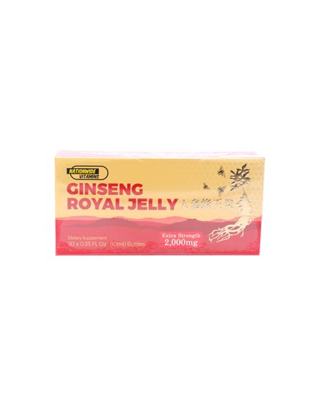 31566 - Ginseng Royal Jelly Extract (Red(, 10 ml - 30 Bottles - Box:  - Loc: C.J.2