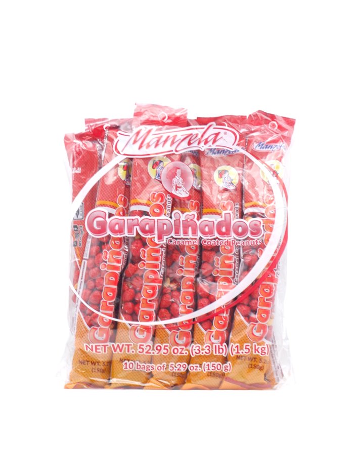 31569 - Manzela Japanese Peanut Garrapinado, 5.29 oz. - 10 Pack - Box:  - Loc: L4