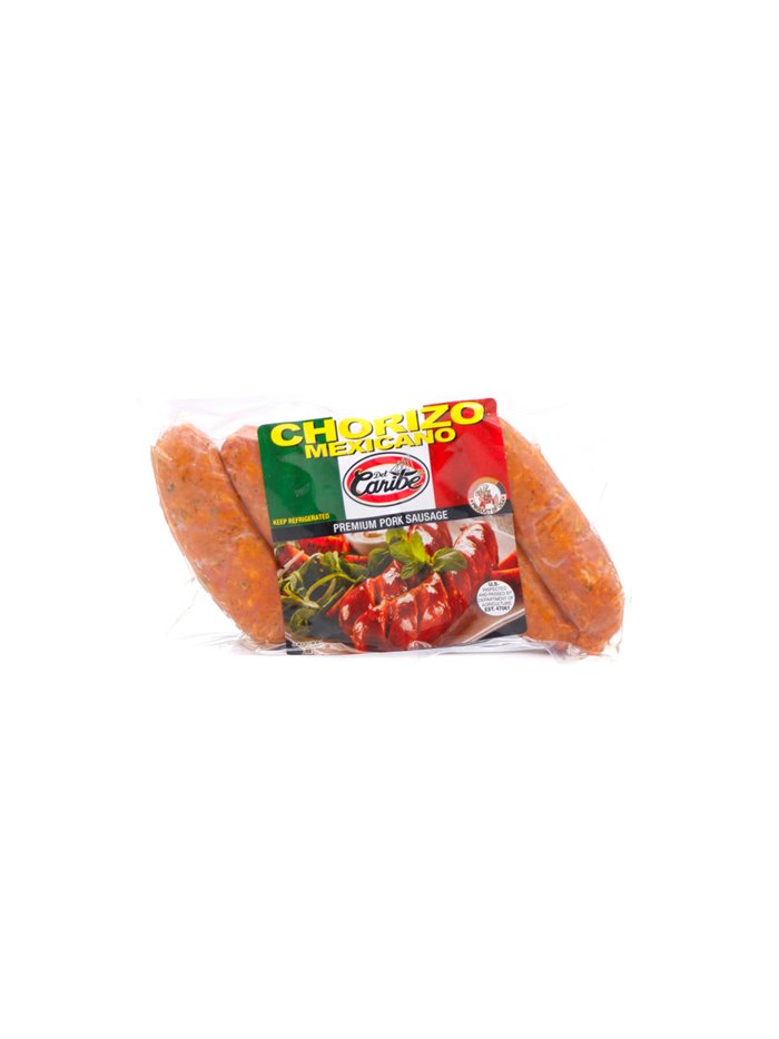 31576 - Del Caribe Chorizo (Regular)  (MEXICO) - 14 oz. - Box:  - Loc: NV-12