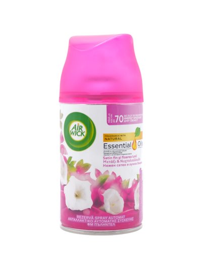 31597 - Air Wick Refill Ultra Machine Can, Smooth Stain & Moon Lily - 250ml (Case of 6) - Box:  - Loc: I6