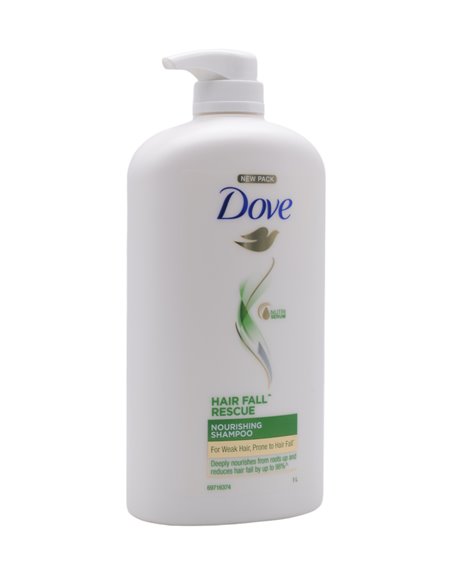31604 - Dove Shampoo Hair Fall Rescue With Pump - 1L. (Case of 8) - Box:  - Loc: I1