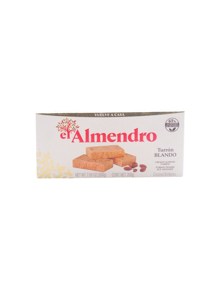 31612 - El Almendro Turrón Blando - 7.05oz. - Box:  - Loc: N6