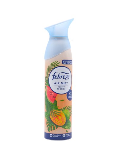 31676 - Febreze Air Mist. Fruity Tropics- 185ml. (Case of 8) - Box:  - Loc: I6