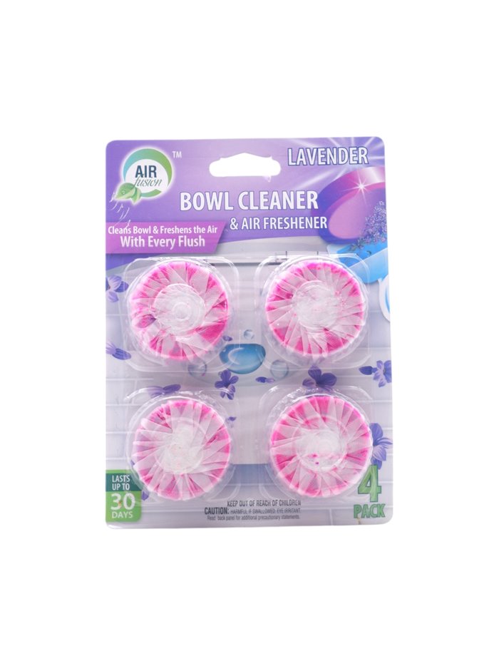 31688 - Air Fusion Bowl Cleaner & Air Freshener, Lavender - Pack of 4. (Case of 24) - Box:  - Loc: A2
