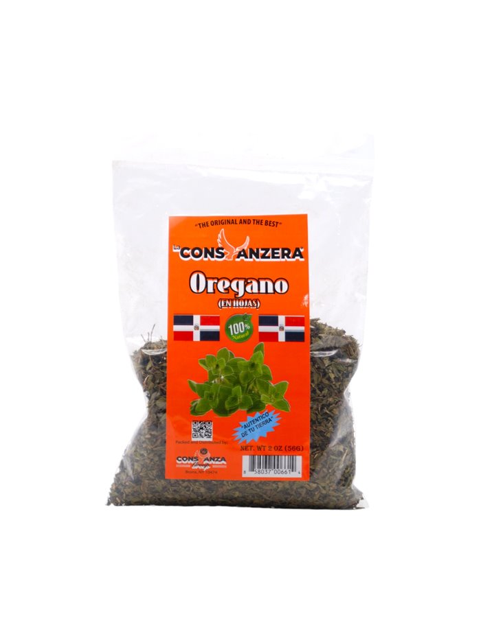 31736 - La Constanzera Oregano Leaves - 2 oz. (Case of 36) - Box:  - Loc: R8