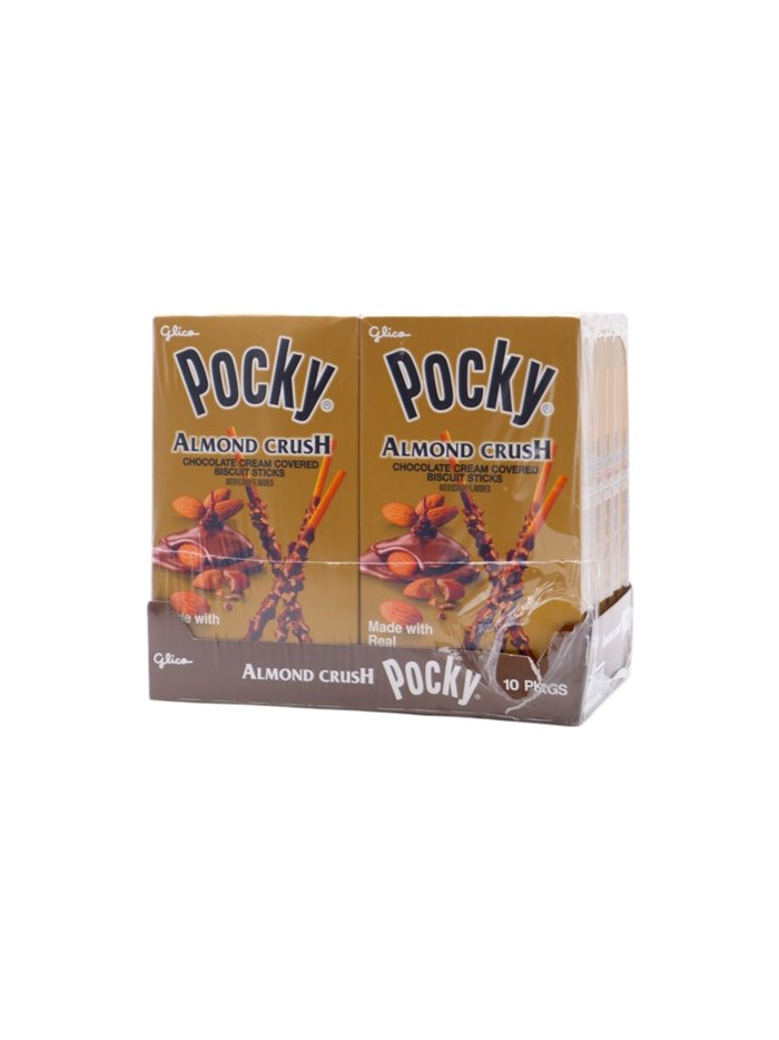 31797 - Pocky Almond Crush. Biscuit Sticks -  1.45oz/10ct. (Case of 12) - Box:  - Loc: L3