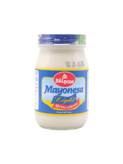 31821 - Baldom Light Mayonaise - 16oz (Case Of 12) - Box:  - Loc: 