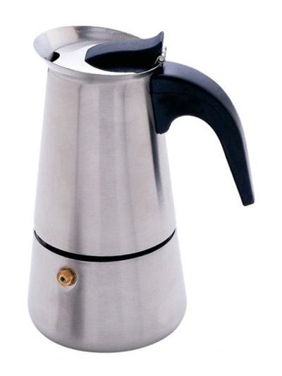 7283 - Uniware S/S Espresso Coffee Maker 9 Cups - Box:  - Loc: J13