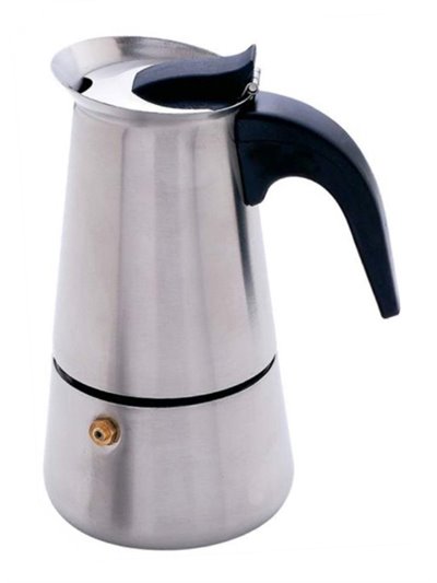 7284 - Uniware S/S Espresso Coffee Maker 6 Cups - Box:  - Loc: J13