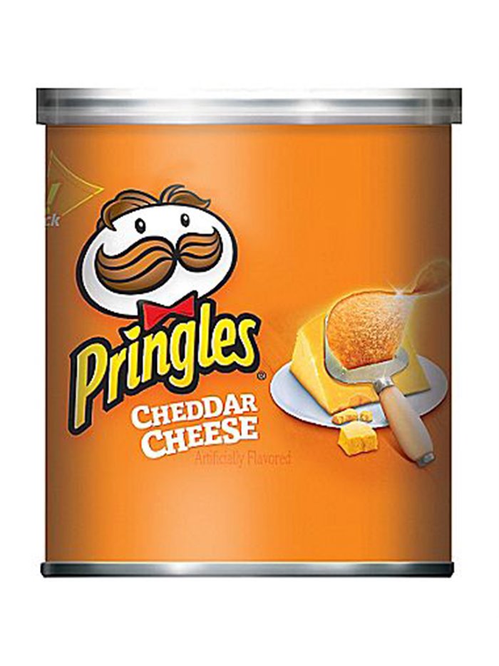 7442 - Pringles Cheddar Cheese -  1.41 oz. (12 Pack) - Box:  - Loc: F11