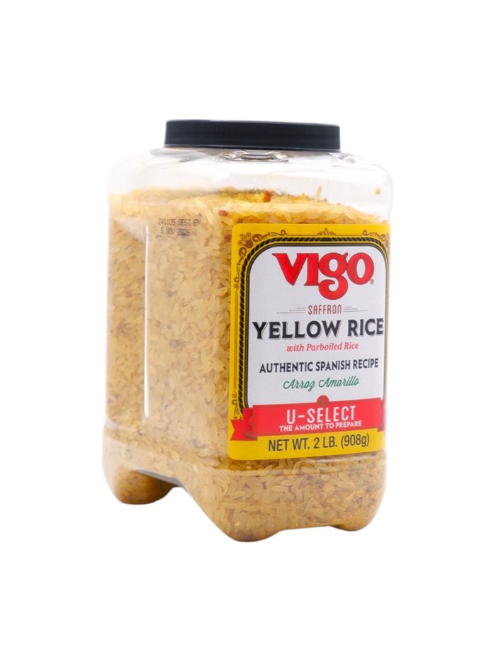 32015 - Vigo Yellow Rice U-Select Jug - 2Lbs. (Pkg Of 4) - Box:  - Loc: S6