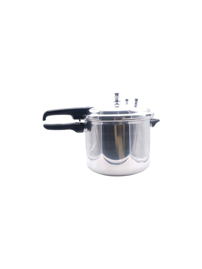 32027 - Wee's Beyond. CasaBona Aluminum Pressure Cooker, 9.5 QT(9L). - Box:  - Loc: J9