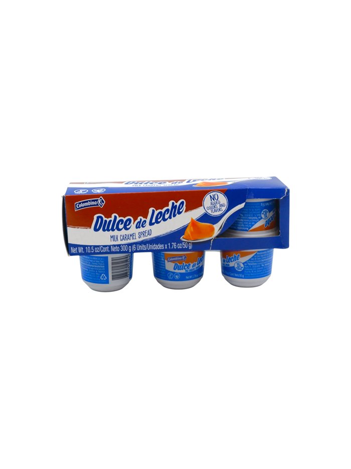 32112 - Comlombina Dulce de Leche. Milk Caramel Spread 3ct/1.76oz. (Case Of 16) - Box:  - Loc: 