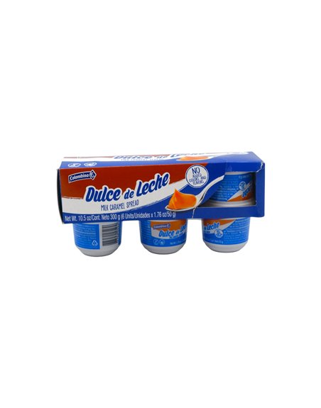 32112 - Comlombina Dulce de Leche. Milk Caramel Spread 3ct/1.76oz. (Case Of 16) - Box:  - Loc: 