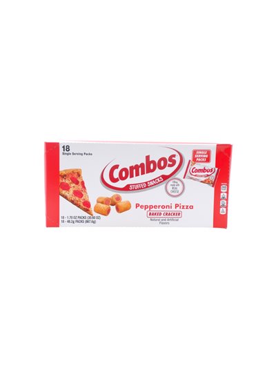 32132 - Combos Pepperoni Cracker 6.3oz   - 12ct - Box:  - Loc: L4