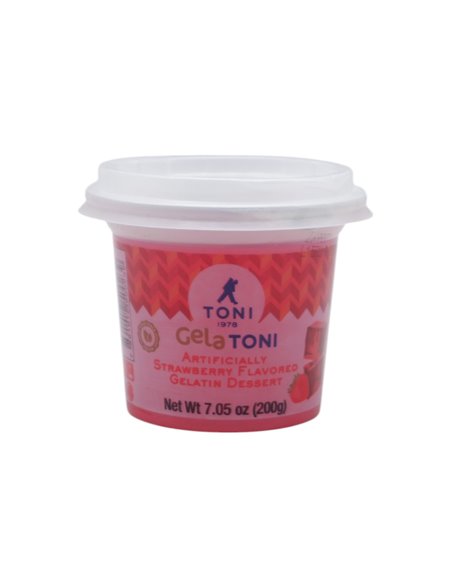 32145 - GelaToni Strawberry (Fresa) Jello 24 / 7.05 oz - Box:  - Loc: NV-11
