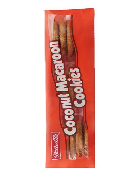 9537 - Cookies, Coconut Macaroon - 5 oz. (Case of 12) - Box:  - Loc: F8