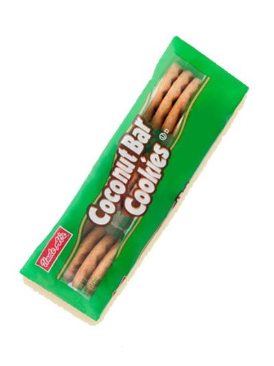 9540 - Cookies, Coconut Bar - 5 oz. (Case of 12) - Box:  - Loc: F8