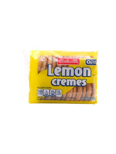 9542 - Cookies, Lemon Cremes - 5 oz. (Case of 12) - Box:  - Loc: F7