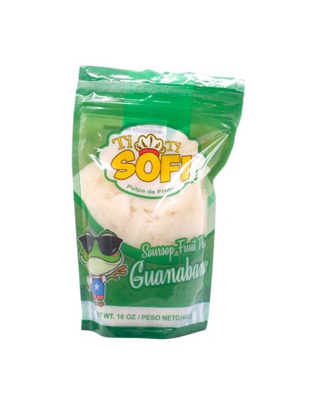 32169 - Titi Sofi  Parcha (Pulpa) Soursop Fruit pulp 16oz - Box:  - Loc: 