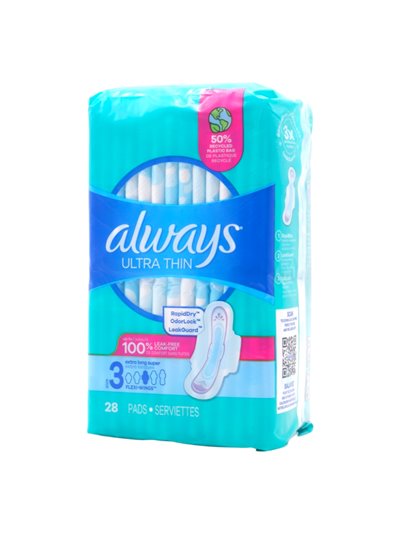 32269 - Always Ultra Thin Super Long Size 3 - 3 x 28's 98792 - Box:  - Loc: D6
