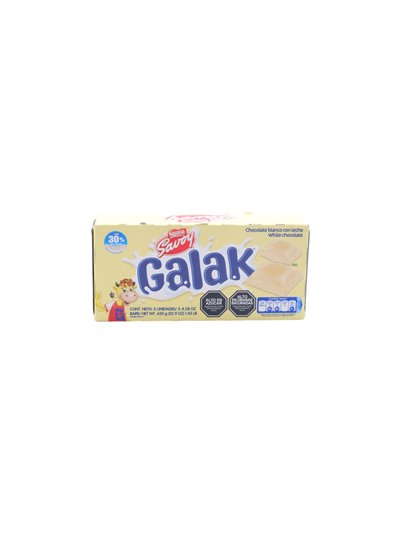 32307 - Nestle Savoy White Chocolate Galak. 4.58oz - 5ct. (Case of 4) - Box:  - Loc: M7