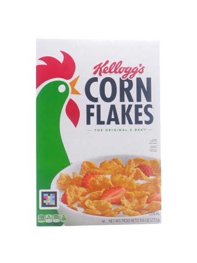 32325 - Kellogg's Corn Flakes - 9.6 oz. (Case of 16) - Box:  - Loc: E1