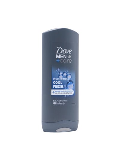 32358 - Dove Men + Care Wash / Men, Cool Fresh - 400 ml 13.5 oz. - Box:  - Loc: K7