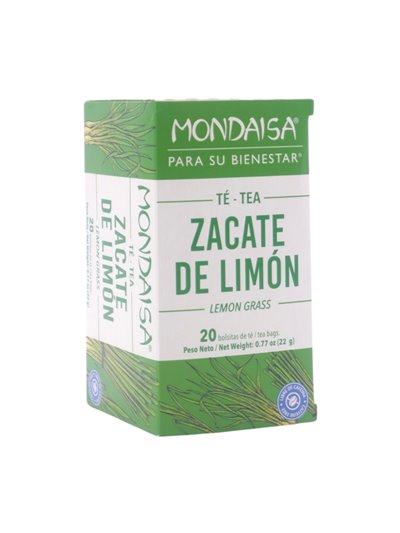 32448 - Mondaisa Te De Zacate Limon 0.77 oz - 20 bag - Box:  - Loc: R7