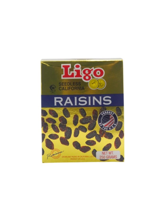 32509 - Ligo Raisins, 250gr. - Box:  - Loc: N3
