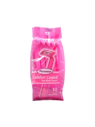 32511 - Personna Pink (Women) Doble Edge Razors- 10ct - Box:  - Loc: K12