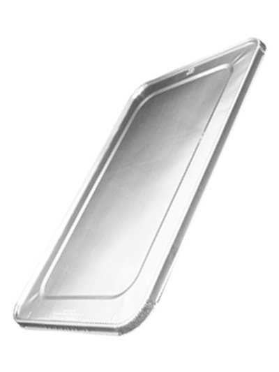 9869 - Aluminum Full Size Lids - 50ct - Box:  - Loc: N9