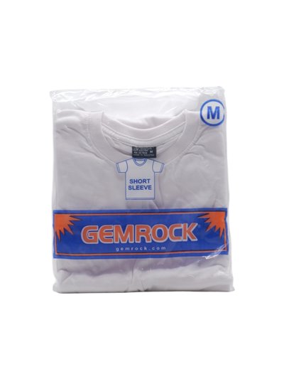 32550 - Crew Neck White T-Shirt. (Medium) - 6ct. - Box:  - Loc: L0