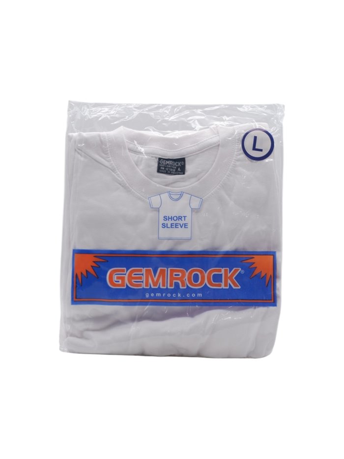 32551 - Crew Neck White T-Shirt. (Large) - 6ct. - Box:  - Loc: L0