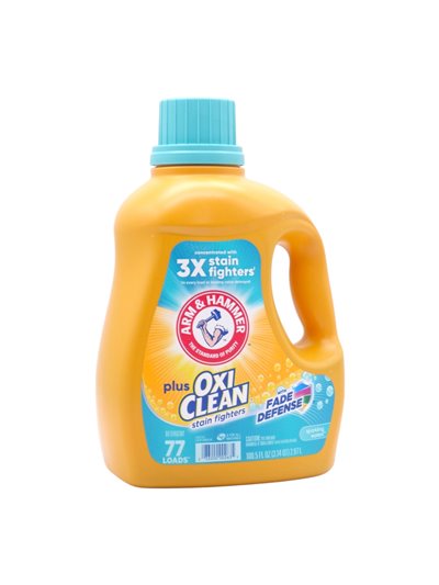 32645 - ARM & Hammer Liquid Detergent, Fade Defense (Sparkling Water) - 100.5 fl. oz. (Case of 4) - Box:  - Loc: C6