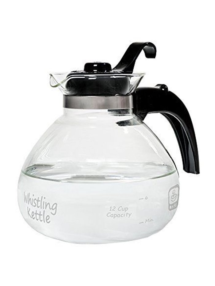 9932 - Uniware Stove Safe Glass Kettle - 1600ml - Box:  - Loc: J10
