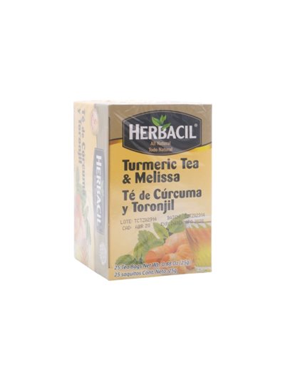 32700 - Herbacil Te De Curcuma y Toronjil 25Bg - Box:  - Loc: M1