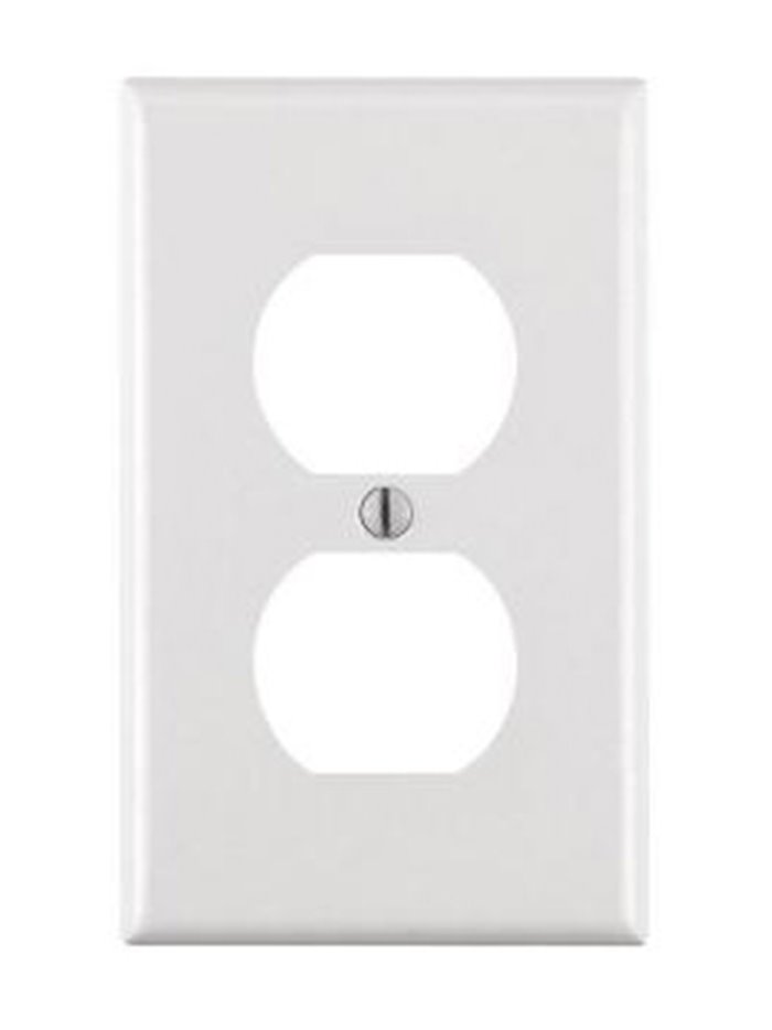 10009 - Duplex Wall Receptacle Plate - PT-7960 - Box:  - Loc: A1