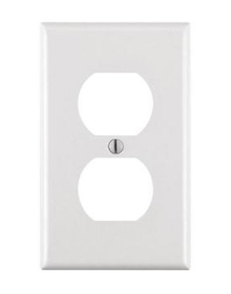 10009 - Duplex Wall Receptacle Plate - PT-7960 - Box:  - Loc: A1
