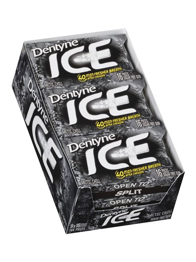 10039 - Dentyne Ice Arctic Chill - 9/16 Pcs - Box:  - Loc: N2