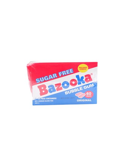 32848 - Bazooka Bubble Gum - 60 Count - Box:  - Loc: L5