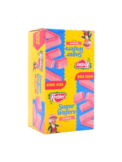 32856 - Keebler Sugar King Size. Wafers Strawberry - 9ct - Box:  - Loc: F5