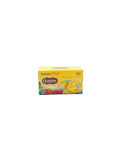 32899 - Celestial Lemon Zinger Tea - 20ct. (Case of 6) - Box:  - Loc: R7