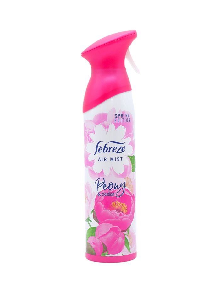 32924 - Febreze Air Spray Peony & Cedar - 185 ml (Case of 8) - Box:  - Loc: I6