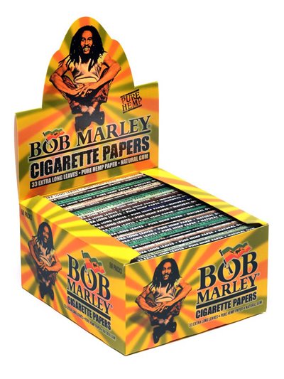 10152 - Bob Marley Cigarette Papers - 50 Packs - Box:  - Loc: P0