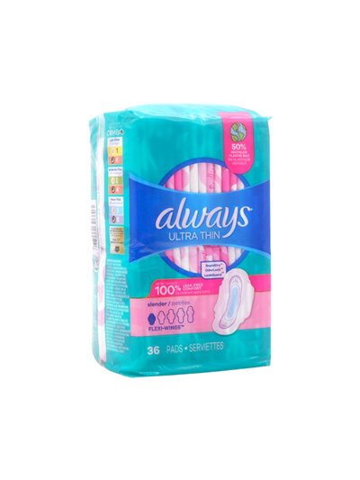 32977 - Always Ultra Thin Slender - 6 x 36's 12863 - Box:  - Loc: E1