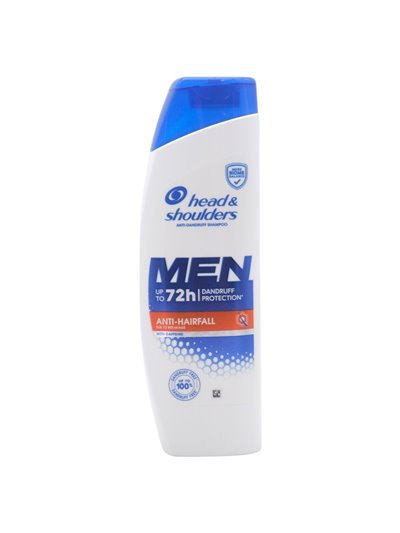 32978 - H&S Shampoo Men Anti Hairfall 330ml - Box:  - Loc: 