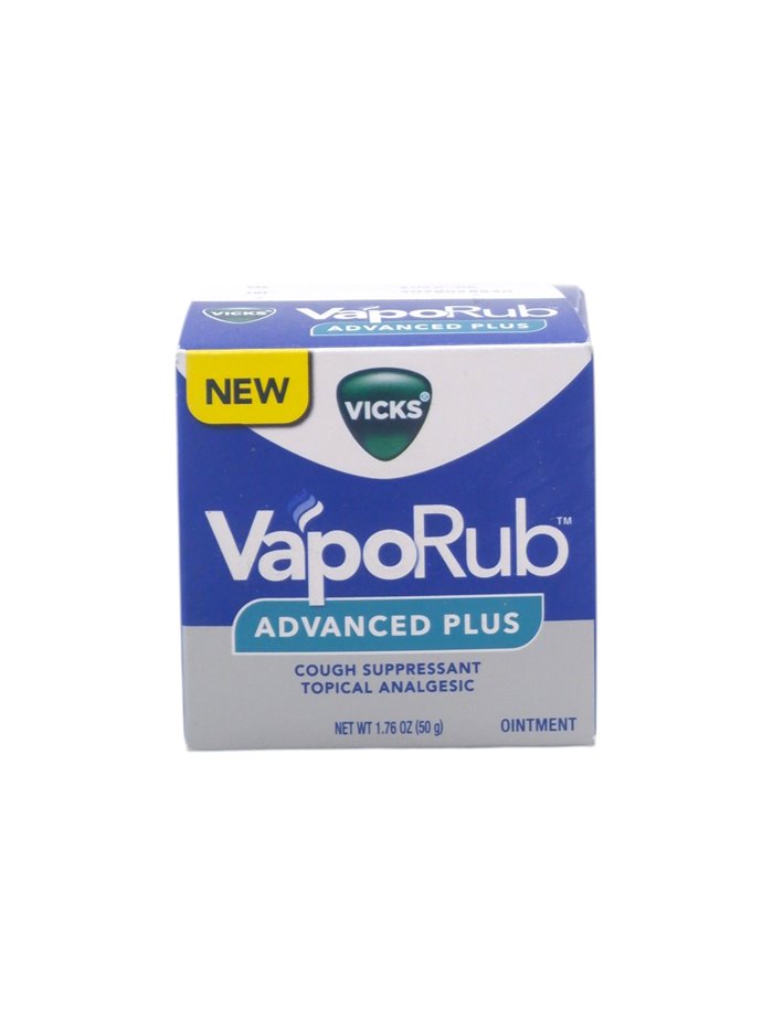 33007 - Vicks VapoRub Ointment. Advance Plus - 1.76 oz. ( 50g ) - Box:  - Loc: J0